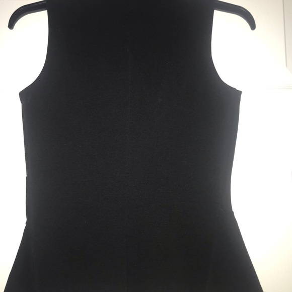 J Crew Sleeveless Black Scoop-neck Blouse - XXS - Picture 3 of 4